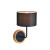 Απλίκα E27 Μπεζ Και Μαύρο Yasmine OD6508WBK ACA LIGHTING