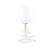 Πορτατίφ Ε27 Λευκό Και Χρώμιο Lagos OYD10134WTL1 ACA LIGHTING