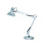 Φωτιστικό Γραφείου E27 Ασημί Penna SF606S ACA LIGHTING
