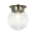 Φωτιστικό Μονόφωτο E27 Διάφανο SU0607CB ACA LIGHTING