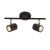 Σποτ Οροφής Δίφωτο GU10 Μαύρο Orfeas SUH1892TB ACA LIGHTING