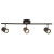 Σποτ Οροφής Τρίφωτο GU10 Μαύρο Orfeas SUH1893TB ACA LIGHTING