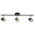 Σποτ Οροφής Τρίφωτο GU10 Μαύρο Orfeas SUH1893TB ACA LIGHTING