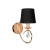 Απλίκα E14 Χρυσό Και Μαύρο Basilico TNK81490CG1W ACA LIGHTING