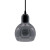 Φωτιστικό Μονόφωτο Ε27 Μαύρο Και Φυμέ Bloom V292851PGY ACA LIGHTING