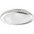 Πλαφονιέρα E27 Λευκό Με Κρύσταλλο Palermo 7311403 NOVA LUCE