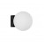 Απλίκα LED 6W 3200k Μαύρο Και Λευκό Joline 9919601 NOVA LUCE