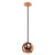 Φωτιστικό Μονόφωτο GU10 Χαλκός Ball 4141401 VIOKEF
