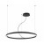 Φωτιστικό LED 46W 3000k Μαύρο Verdi 4224101 VIOKEF