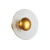 Απλίκα LED 8W 3000k Χρυσό Glamour 4241100 VIOKEF