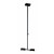 Φωτιστικό LED 13W 3000k Μαύρο Nosto 4276500 VIOKEF