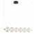 Φωτιστικό LED 23W 3000k Μπρονζέ Και Διάφανο Pellucid 4297800 VIOKEF