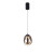Φωτιστικό LED 6W 3000k Μαύρο Και Φυμέ Melanie 4311800 VIOKEF