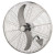 Ανεμιστήρας Τοίχου 180W D71 Ασημί Με Τηλεχειριστήριο EUROLAMP