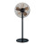 Ανεμιστήρας Δαπέδου 60W D40 Μαύρο Και Χρυσό EUROLAMP