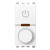 Dimmer Περιστροφικό Universal 1 Στοιχείου Λευκό Eikon 20136.1.B VIMAR