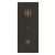 Dimmer Πλήκτρου Universal 1 Στοιχείου Μαύρο Linea 30135.G VIMAR