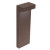 Φωτιστικό Κολώνα LED 10W 3000k Καφέ Gama 43-700392 G.K.