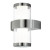 Απλίκα LED 7.4W 3000k Inox Και Διάφανο 94799 EGLO