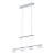 Φωτιστικό LED 35W 3000k Χρώμιο Και Λευκό Aleandro1 96528 EGLO