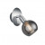Σποτ Επίτοιχο E14 Χρώμιο Και Φυμέ R80591006 RL LIGHTING