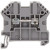 Κλέμμα Ράγας 2.5mm² Γκρί SRK 2,5/2AGR CONTACLIP