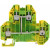 Κλέμμα Ράγας 4mm² Δυόροφη Πράσινο/Κίτρινο SSLD 4 GNYE CONTACLIP