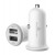 Φορτιστής Αυτοκινήτου USB TypeA Διπλό 17W Λευκό PT-714 POWERTECH