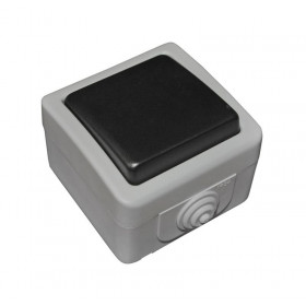 Διακόπτης A/R Επίτοιχος Γκρί 13-11501212 ADELEQ