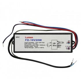 Τροφοδοτικό 20W Με Έξοδο 12VDC 1.8A Dimmable 1-10V 13-1220 ADELEQ