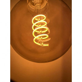 Λάμπα LED G125 6W E27 2100k 230V Filament Dimmable Smoky LUMEN