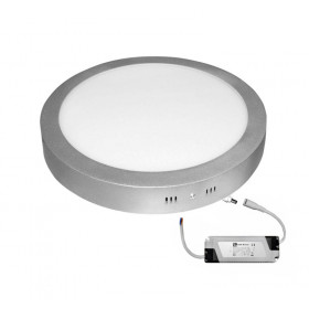 Πάνελ LED Επίτοιχο 24W 3000K Στρογγυλό Λευκό 21-02531600 ADELEQ