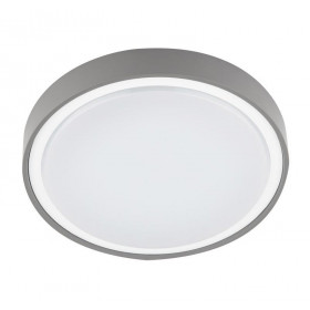 Πλαφονιέρα LED 28W 4000K Γκρι 21-02816 ADELEQ