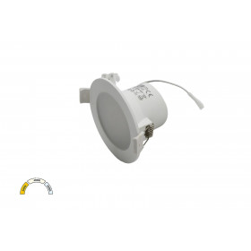 Πάνελ LED Χωνευτό 7W 3000k-6500k Στρογγυλό Λευκό 21-072 ADELEQ