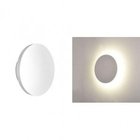 Απλίκα LED 6W 3000K Λευκό Γύψος 21-11026 ADELEQ