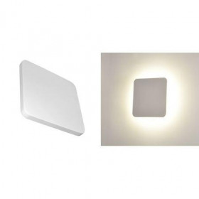 Απλίκα LED 9W 3000K Λευκό Γύψος 21-11027 ADELEQ