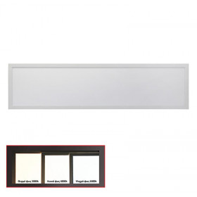 Πάνελ LED Χωνευτό 40W 6300K 30X120cm Λευκό 21-1204100 ADELEQ
