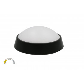 Πλαφονιέρα LED 15W 3000k-6500k Μαύρο 21-1801518 ADELEQ