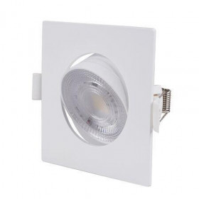 Σποτ Χωνευτό LED 7W 3000k-6500k Λευκό Κινητό 21-3709 ADELEQ