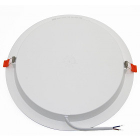 Πάνελ LED Χωνευτό 24W 3000K Στρογγυλό Λευκό 21-924100 ADELEQ