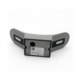 Απλίκα LED 8W 3000K Γκρι 3-11176 ADELEQ