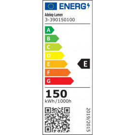 Προβολέας LED 150W 3000K Μαύρο IP65 230V ADELEQ