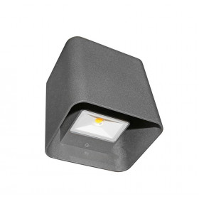 Απλίκα LED 6W 3000K Γκρι 3-691816 ADELEQ