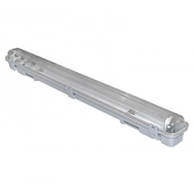Φωτιστικό Οροφής Για 1 Λάμπα LED 60cm Δύο Άκρων IP65 3-8010605 ADELEQ