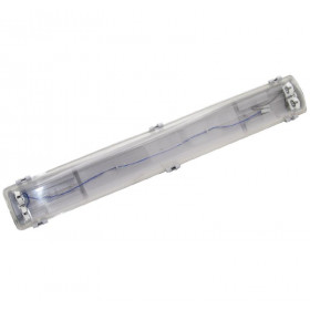 Φωτιστικό Οροφής Για 2 Λάμπες LED 60cm Δύο Άκρων IP65 3-80206056 ADELEQ