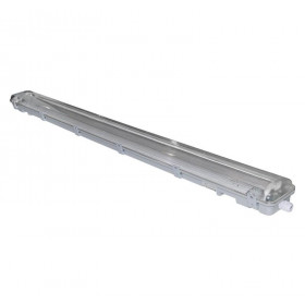 Φωτιστικό Οροφής Για 2 Λάμπες LED 120cm Δύο Άκρων IP65 3-8021205 ADELEQ