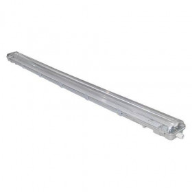 Φωτιστικό Οροφής Για 2 Λάμπες LED 150cm Δύο Άκρων IP65 3-8021505 ADELEQ