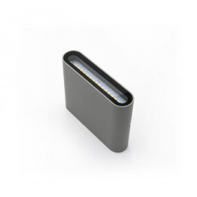 Απλίκα LED 6W 3000K Γκρι 3-89236 ADELEQ