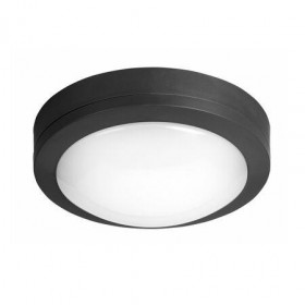 Πλαφονιέρα LED 12W 3000K Μαύρο 3-9170121 ADELEQ