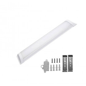 Φωτιστικό Πάγκου LED 18W 4000K 60cm Με Διακόπτη Λευκό 3-918001 ADELEQ